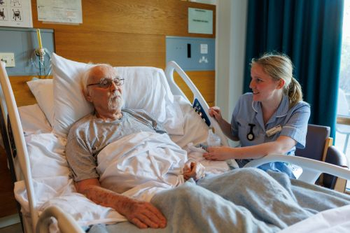 Patient in hospice care