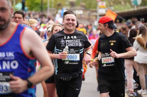 Prostate Cancer UK runner